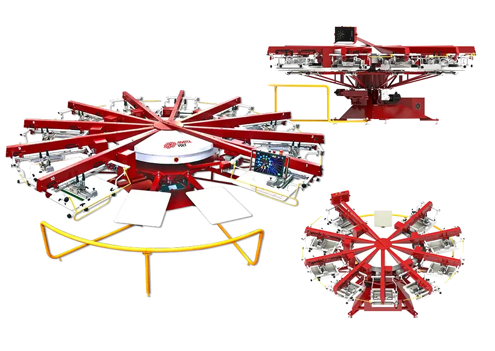 ALL-ELECTRIC VOLT - Automatic Screen Printing Press