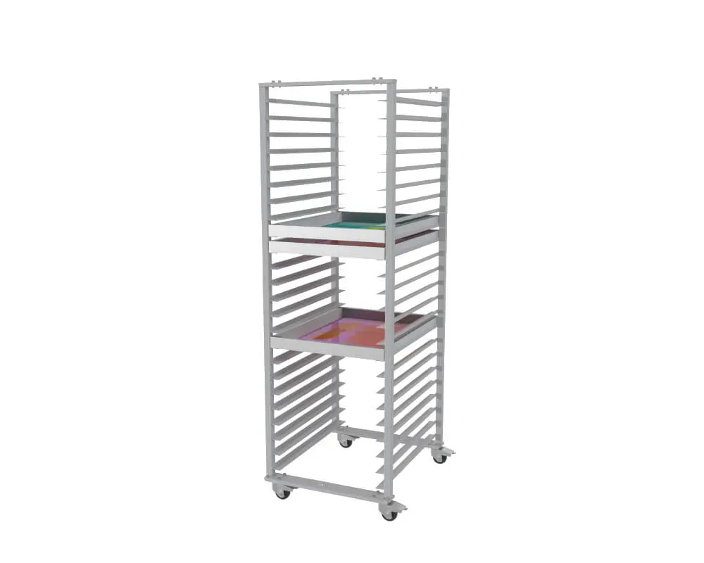 24-Capacity Screen Rack