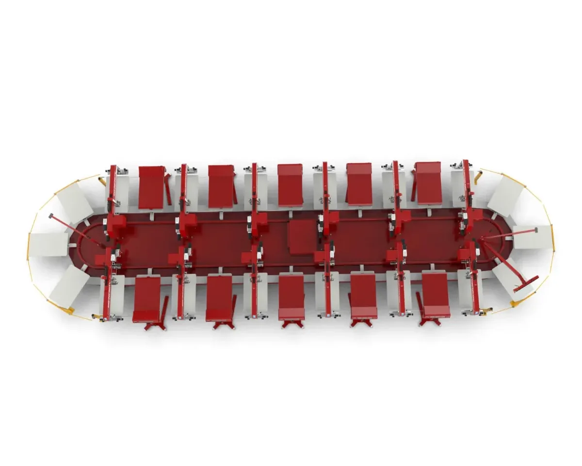 INFINITY Oval Automatic Screen Printing Machine