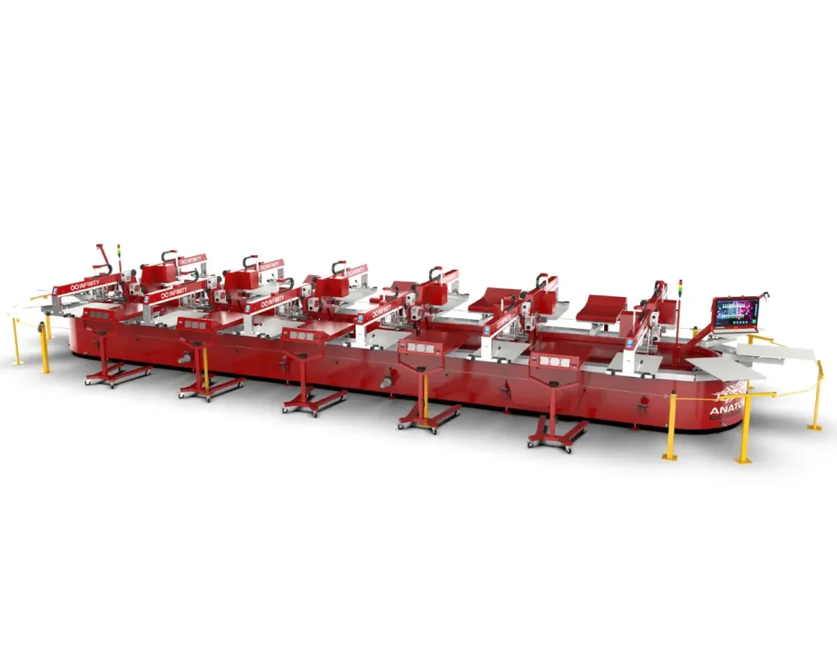 INFINITY Oval Automatic Screen Printing Machine